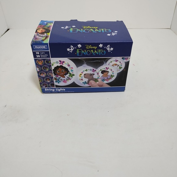 2 Boxes Disney ENCANTO Set‎ of 10 Light Hanging String Lights Reusable Stickers - Picture 16 of 16